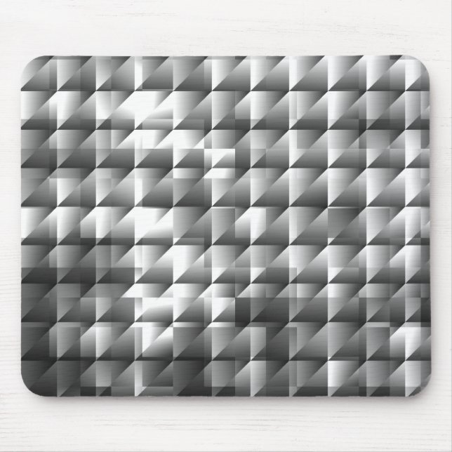 Silver Mosaic Mouse Pad (Front)