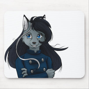 Silver Mouse Pad