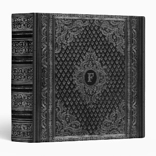Silver Ornamental w/out your Monogram Binder