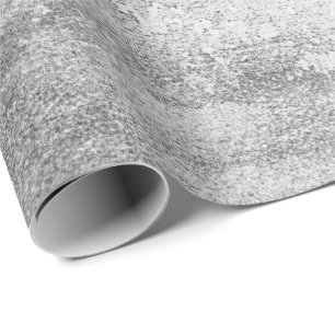 Silver Paint Industrial Cement Grey Graphite Wrapping Paper