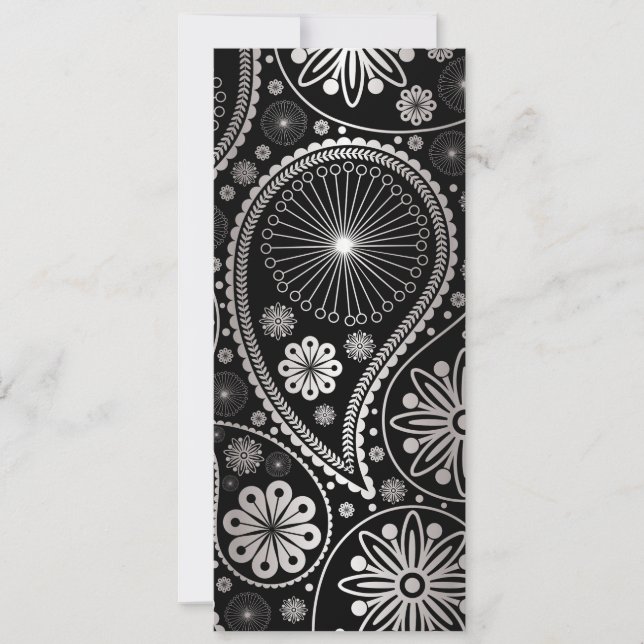 Silver paisley pattern (Front)