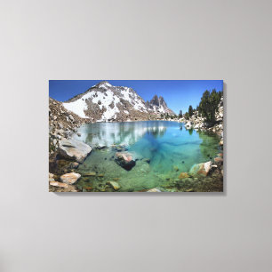 Silver Pass Tarn - Johm Muir Trail Canvas Print