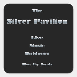 Silver Pavilion Sticker