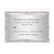 Silver & Pink Diamond Damask Quinceanera RSVP