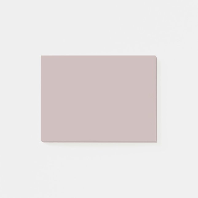 Silver Pink Solid Colour Post-it Notes (Front)