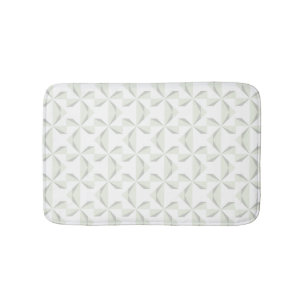 Silver Pinwheels Bath Mat
