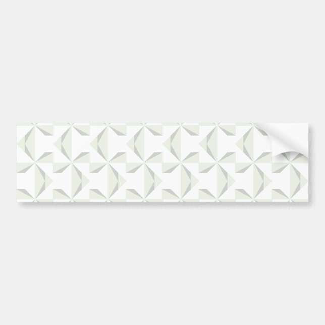 Silver Pinwheels Bumper Sticker (Front)