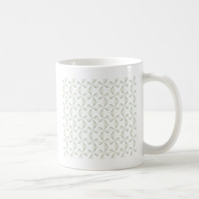 Silver Pinwheels Coffee Mug (Right)