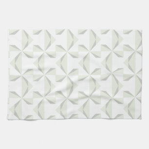 Silver Pinwheels Kitchen Towel
