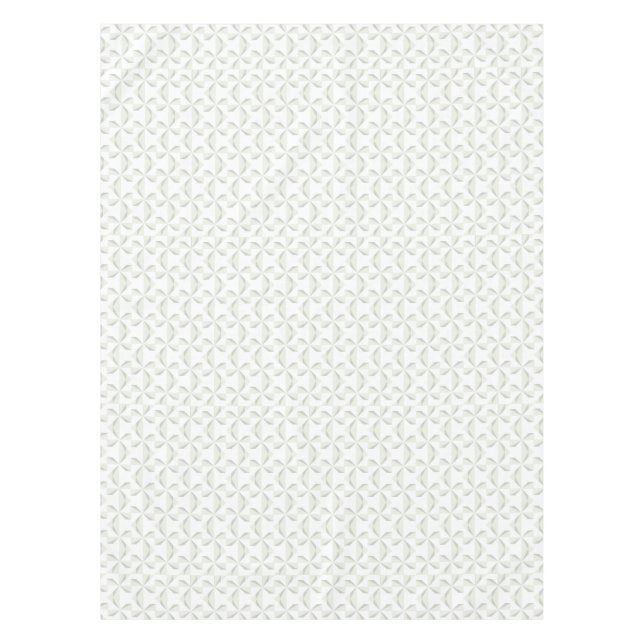 Silver Pinwheels Tablecloth (Front)