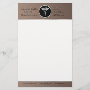 Silver Professional Medical Caduceus - Stationery