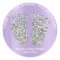 Silver Purple Glitter Feet Baby Shower Favour Than