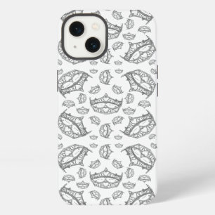 Silver Queen of Hearts crown tiara iphone 6 case