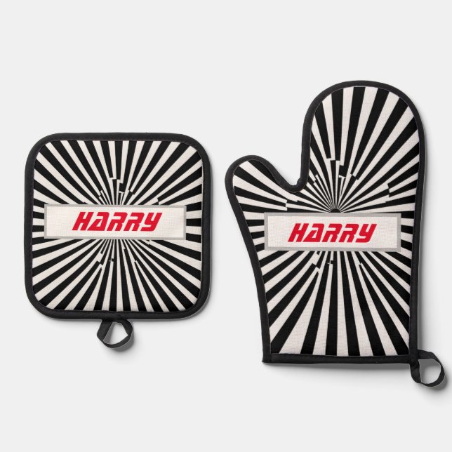 Silver Quilted Heat Protection, Oven Mitt & Pot Ho Holder Set (Front)
