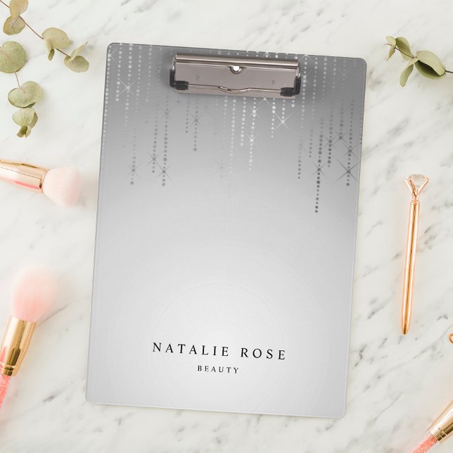 Silver Rain Personalized Clipboard (Creator Uploaded)