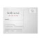 silver red snowflakes winter wedding rsvp