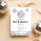 Silver Retro Disco Silver Glitter Bridal Shower 