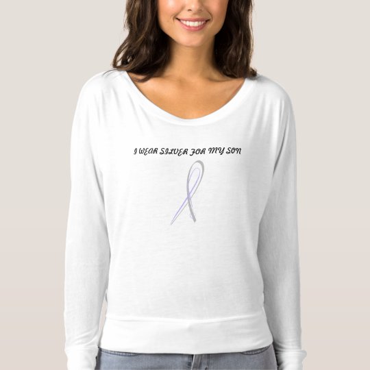 silver ribbon encephalitis shirt