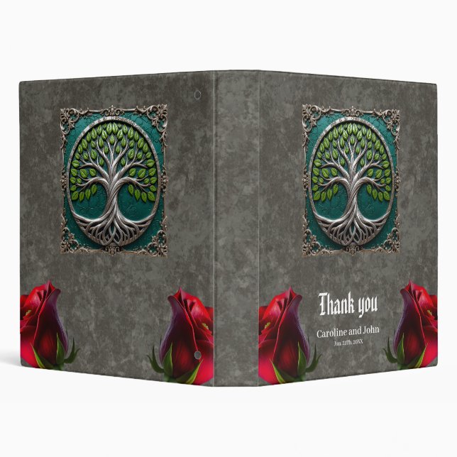 Silver Roots of Eternity – Tree of Life.   Binder (Background)