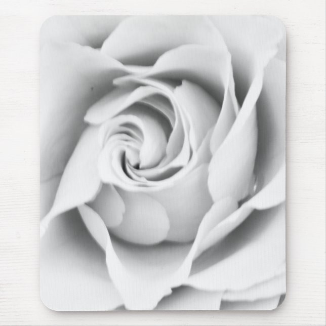 Silver rose mousepad (Front)