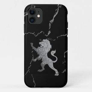 Silver Royal Lion iPhone 11 Case