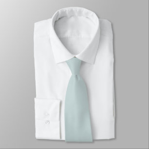 Silver Sage Solid Colour Wedding Tie