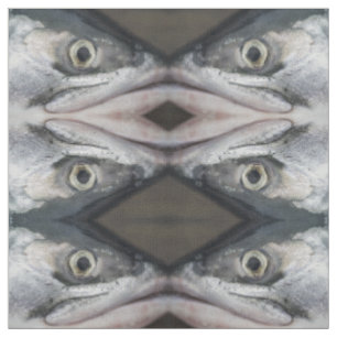 Silver Salmon Face Fabric