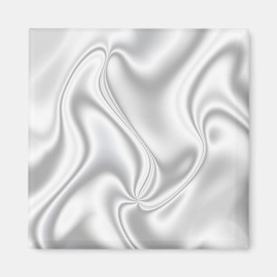 Silver Satin Magnet