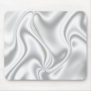 Silver Satin Mouse Pad