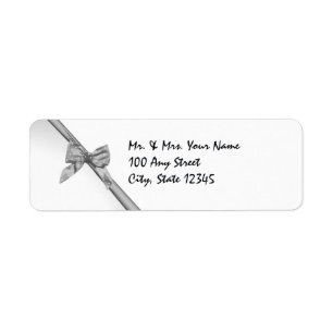 Silver Satin Ribbon