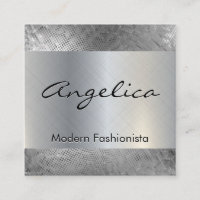 Silver Sequin Pattern | Silver Metallic Background