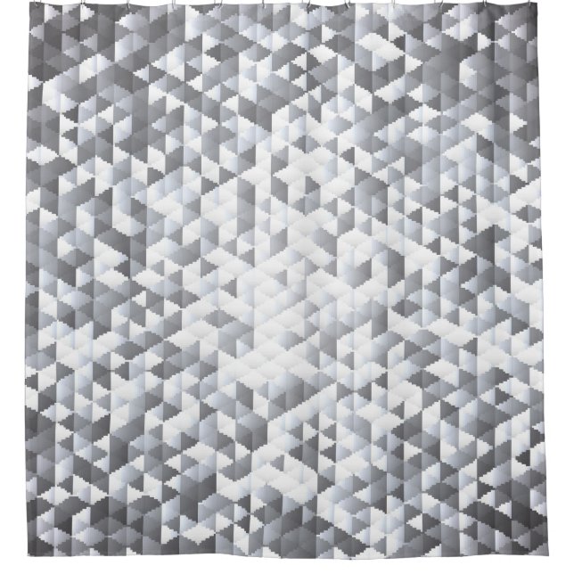 Silver Sequins: Glittering Mosaic Background (Front)