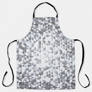 Silver Sequins: Glittering Mosaic Background Apron