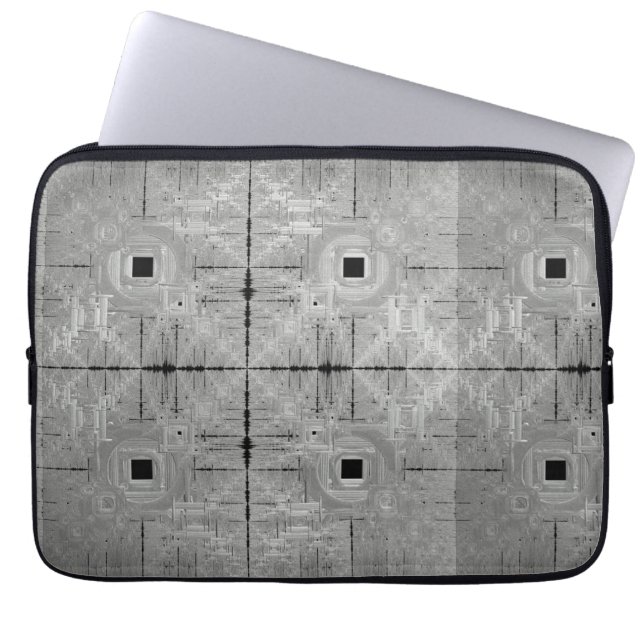 Silver Serenade Laptop Bag (Front)