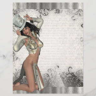 Silver showgirl flyer