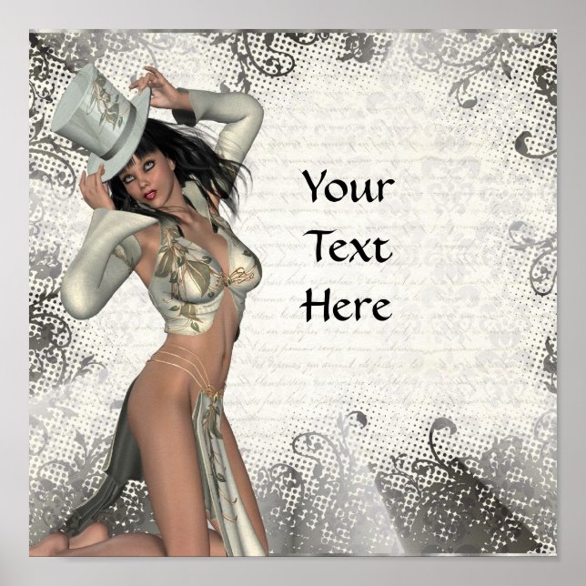 Silver showgirl poster (Front)