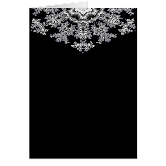 Silver Snowflake (portrait) (Front)