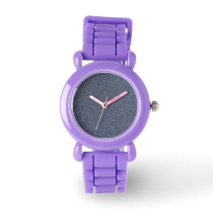 Silver Sparkle Glitter Watch