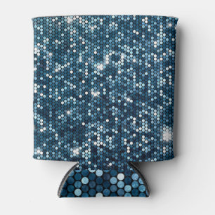 Silver Sparkle: Glittering Sequin Dreams Can Cooler