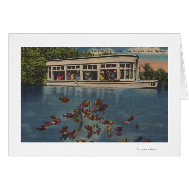 Silver Springs, Florida - View of Riverboat & (Front Horizontal)