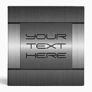 Silver Stainless Steel Metal Binder