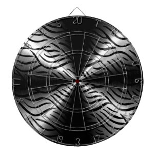 Silver Stainless Steel Metal Elements Dartboard