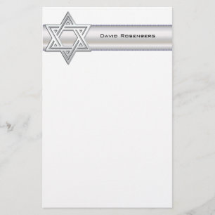 Silver Star de David Custom papeterie personnelle