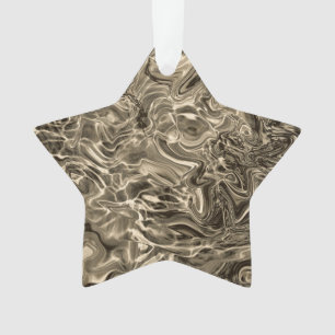 SILVER STAR ORNAMENT