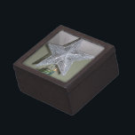 Silver Star Premium Gift Box<br><div class="desc">Stone d’or Photos presents Silver Star that is worth at least a thousand golden words. Celebrate Christmas with this pretty Silver Star that would be proud to top any tree as it lights the way to Christ's Manger. Featured on a variety of products including mugs, postage, buttons, keychain, bags, coasters,...</div>