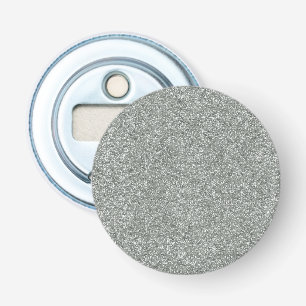 Silver Stone Gary Gold Marble Purple Glitter Bottle Opener