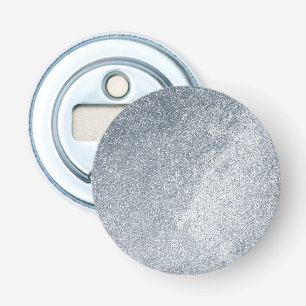 Silver Stone Gary Gold Marble Purple Glitter Bottle Opener