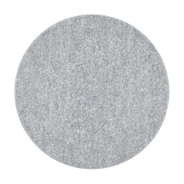 Silver Stone Gary Gold Marble Purple Glitter Cutting Board (Front)