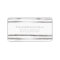 Silver stripes address label