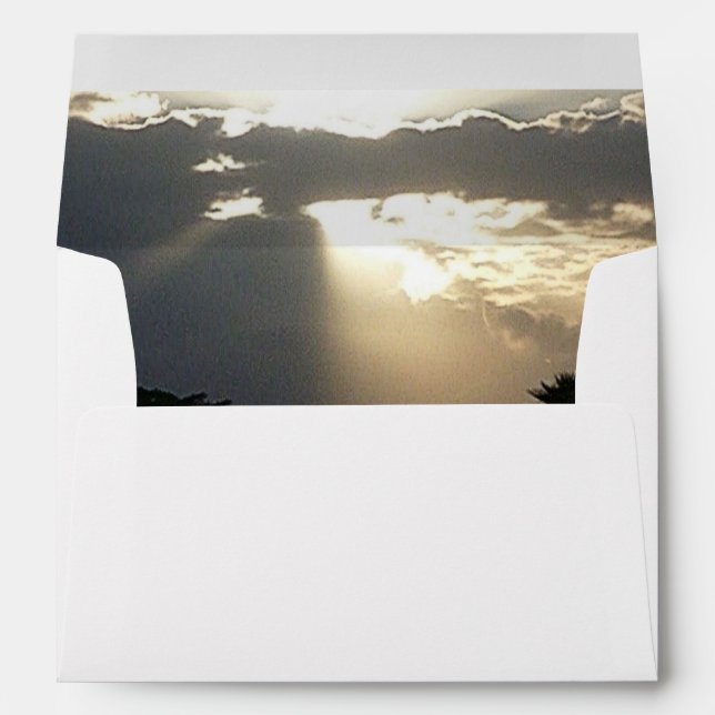 Silver Sunset Envelope (Back (Bottom))